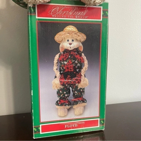 VTG‎ 1993 House of Lloyd Christmas Around The World Floyd Bunny 541857 W/Box - Picture 1 of 7